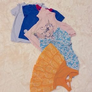 18-24 month toddler shirts 5 pieces